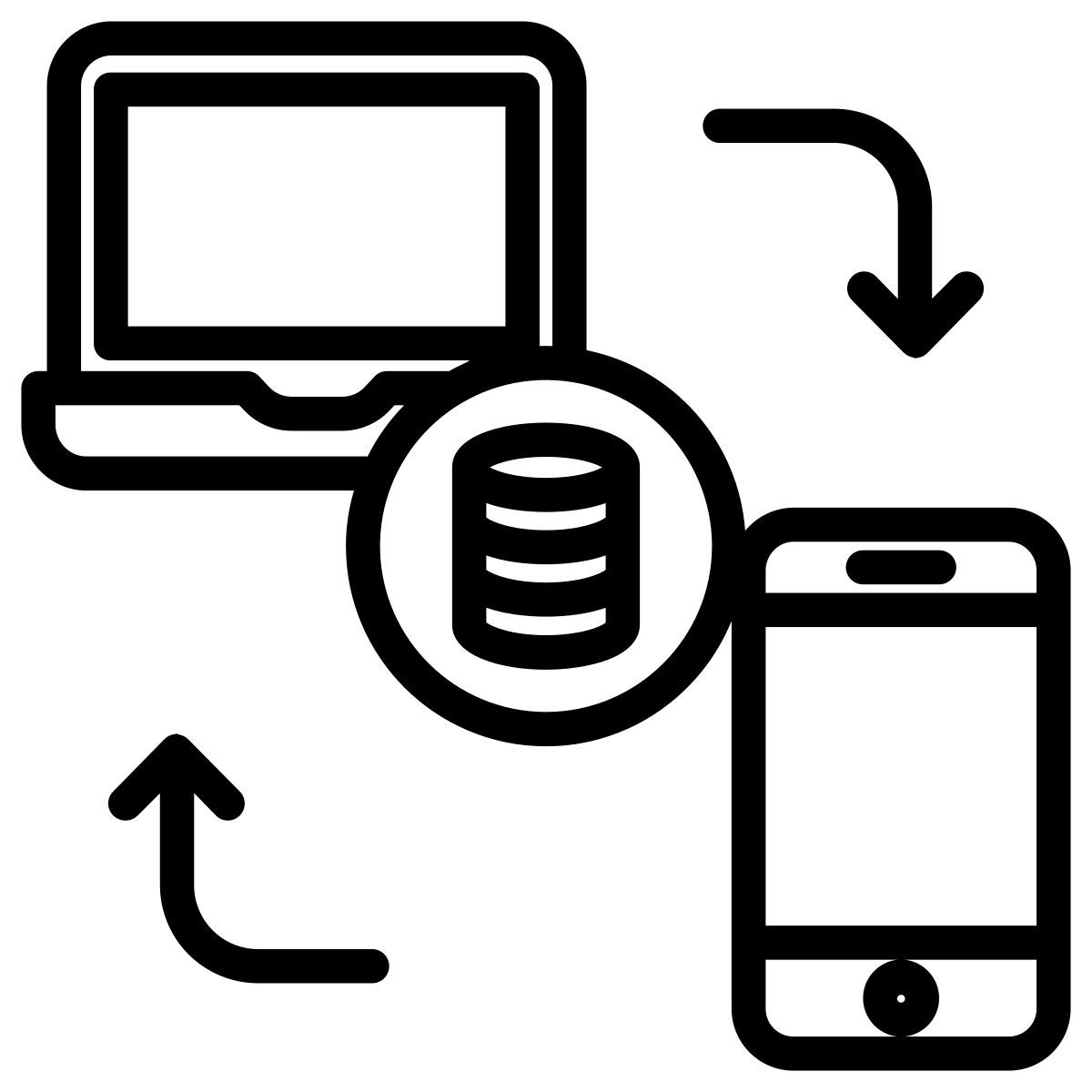 sync devices icon