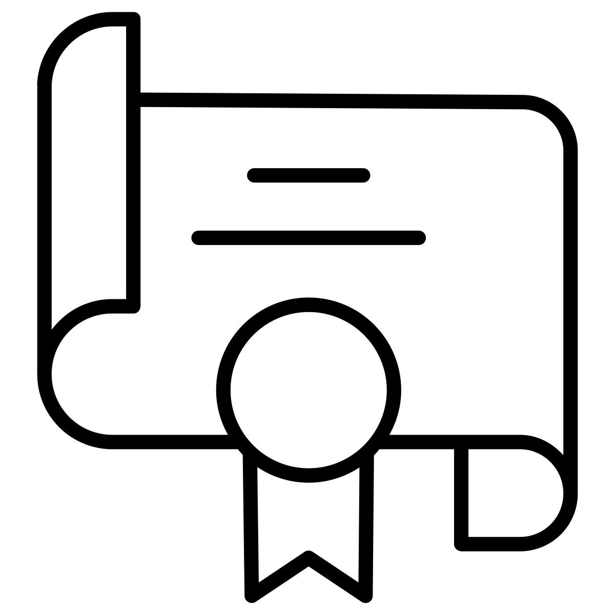 卒業証書 icon