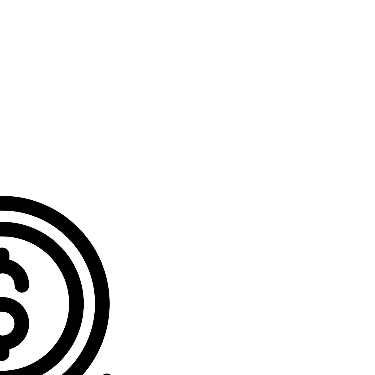 dollar argent icon