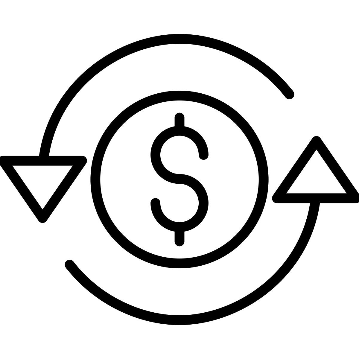 dollaro dei soldi icon