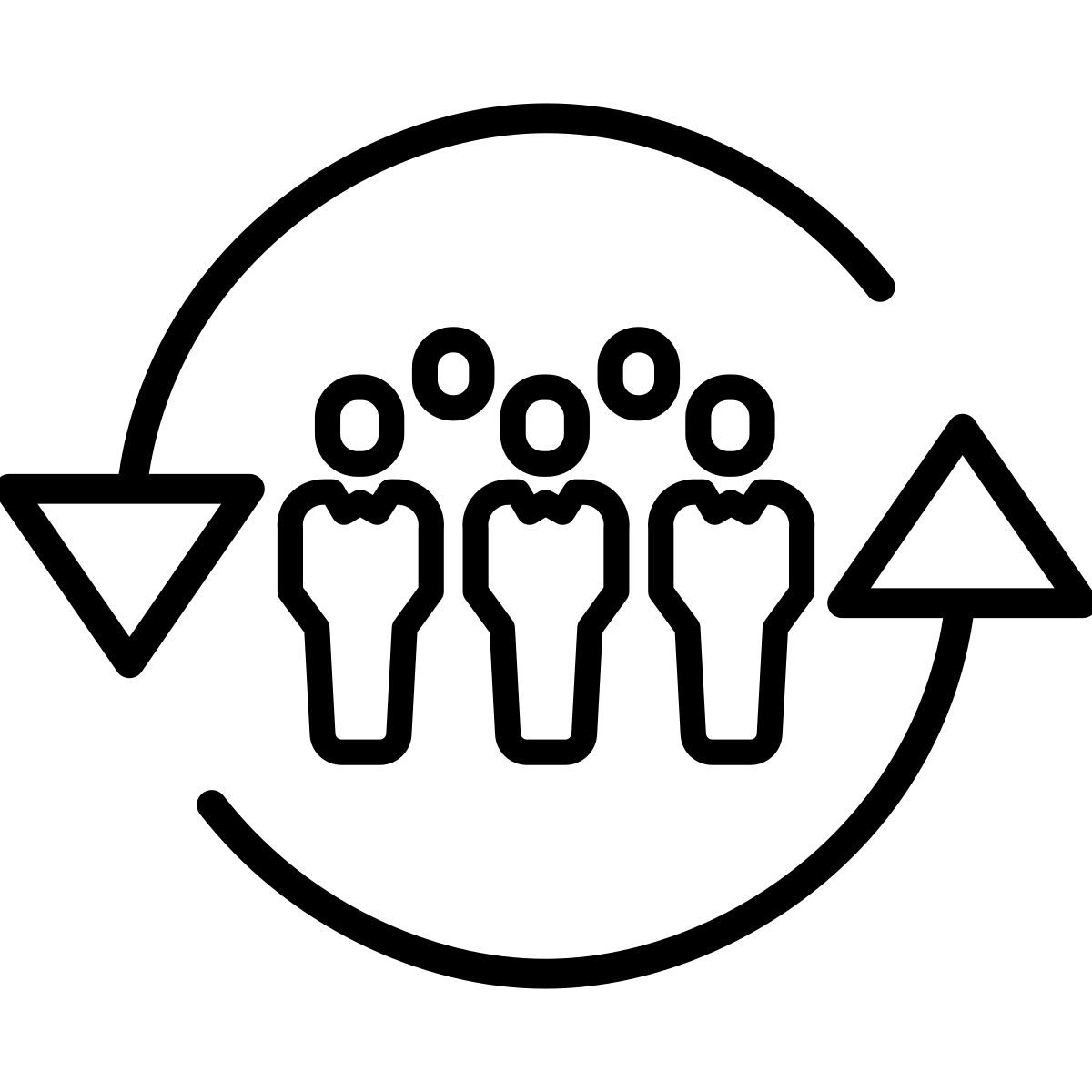 gruppe vordergrund ausgewählte icon