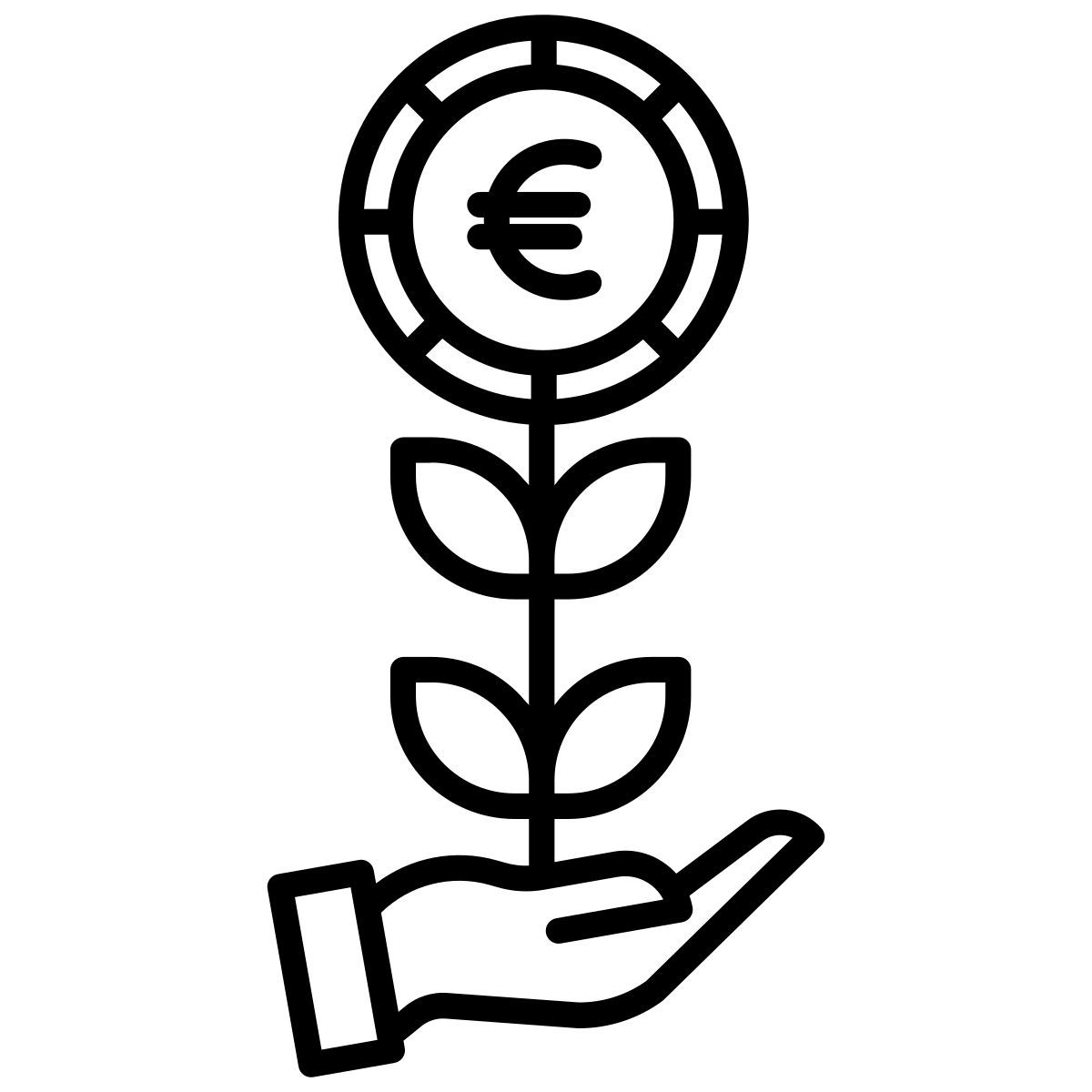 finanzielles wachstum icon