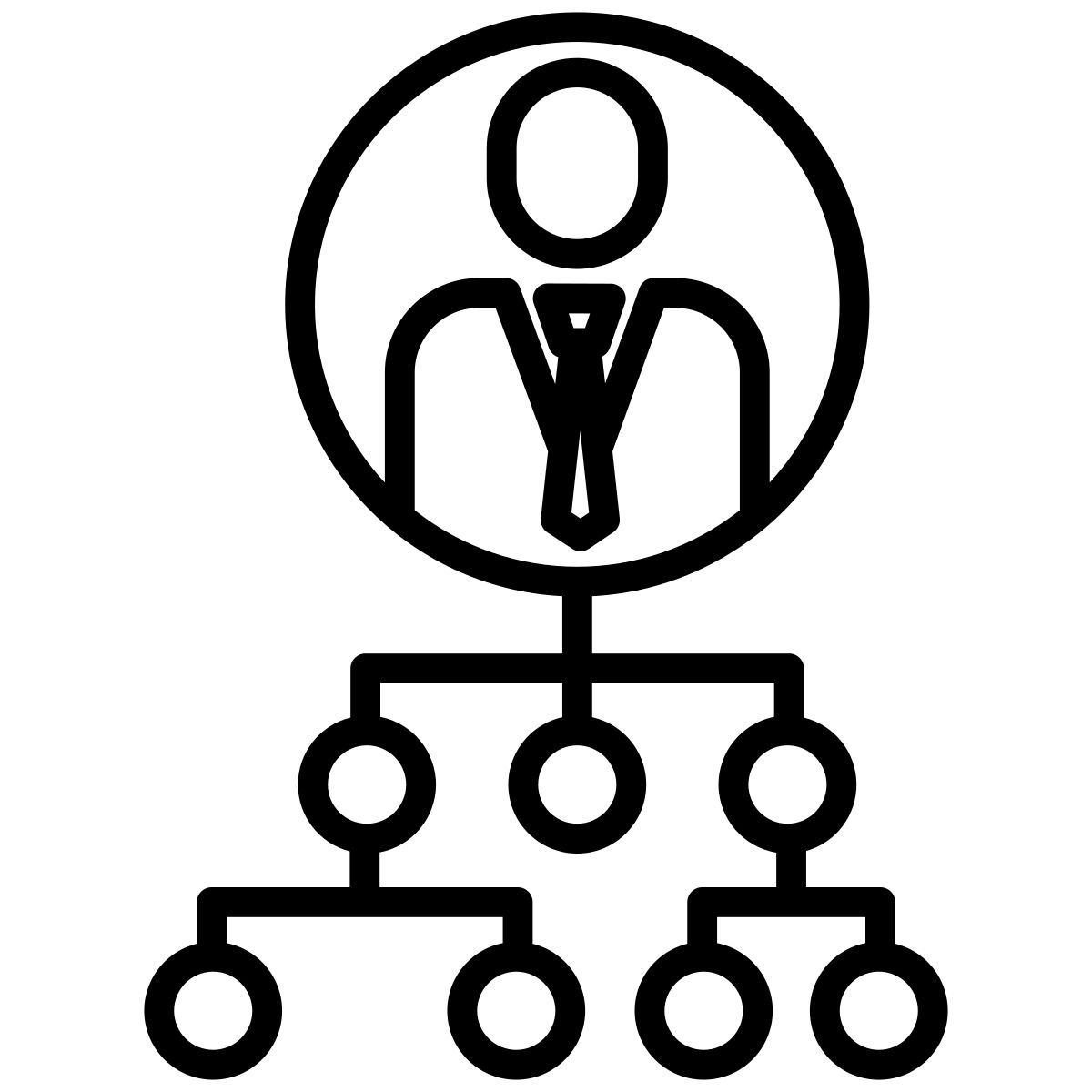 hierarchische struktur icon