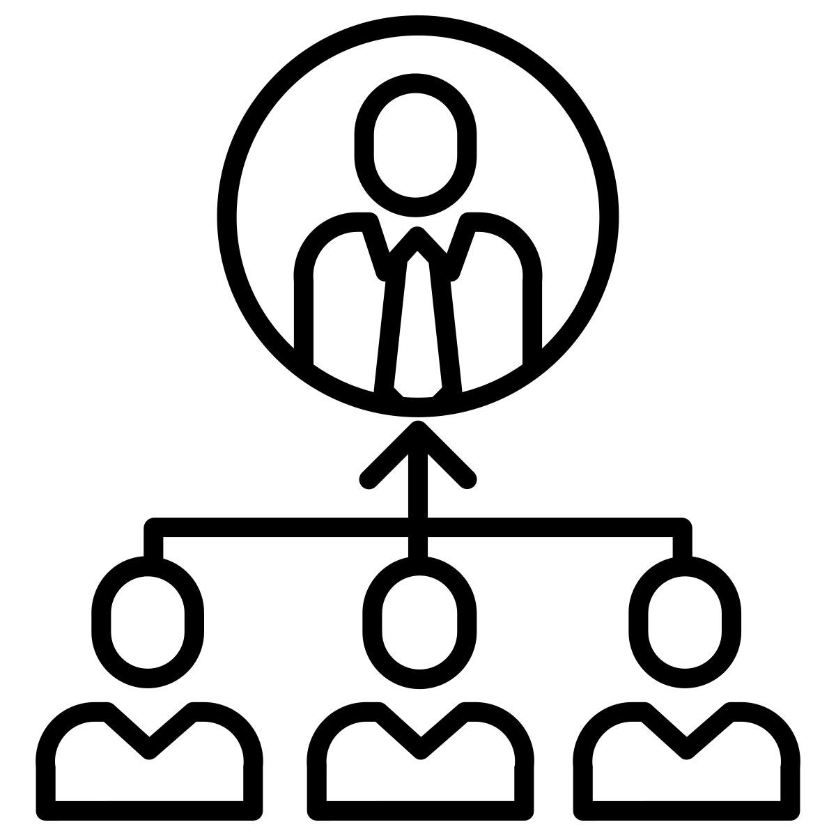 hierarchy structure icon