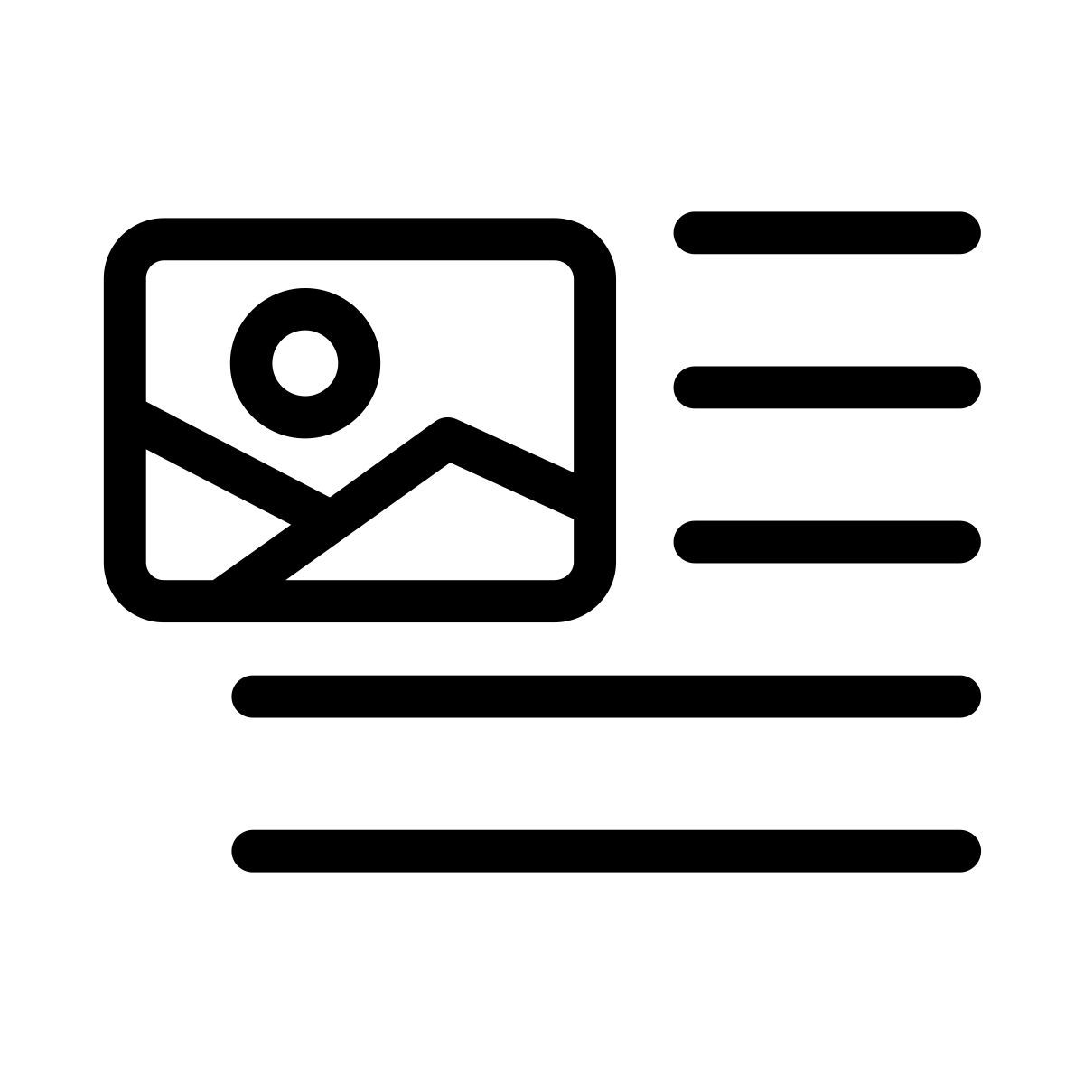 image alignment icon