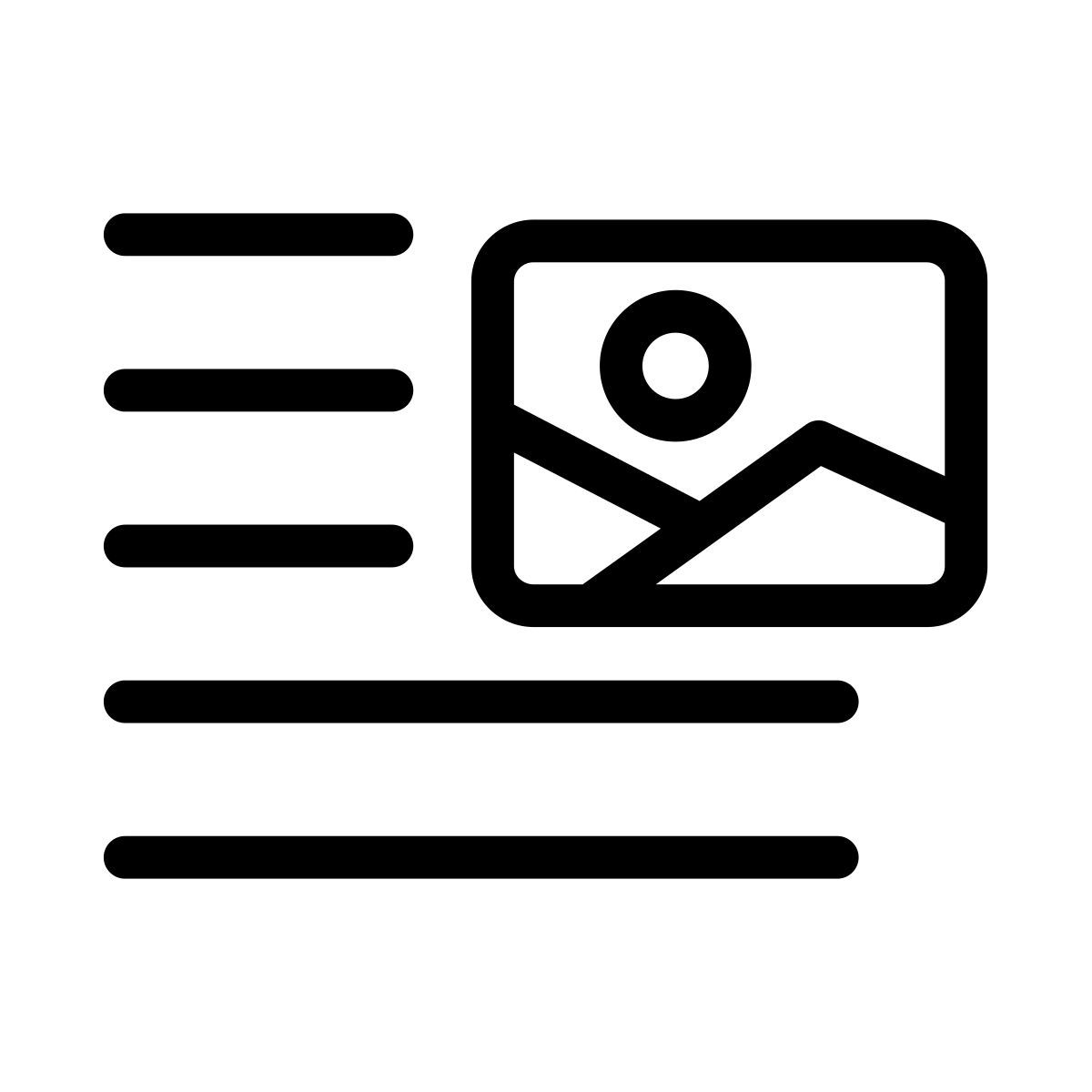 image alignment icon