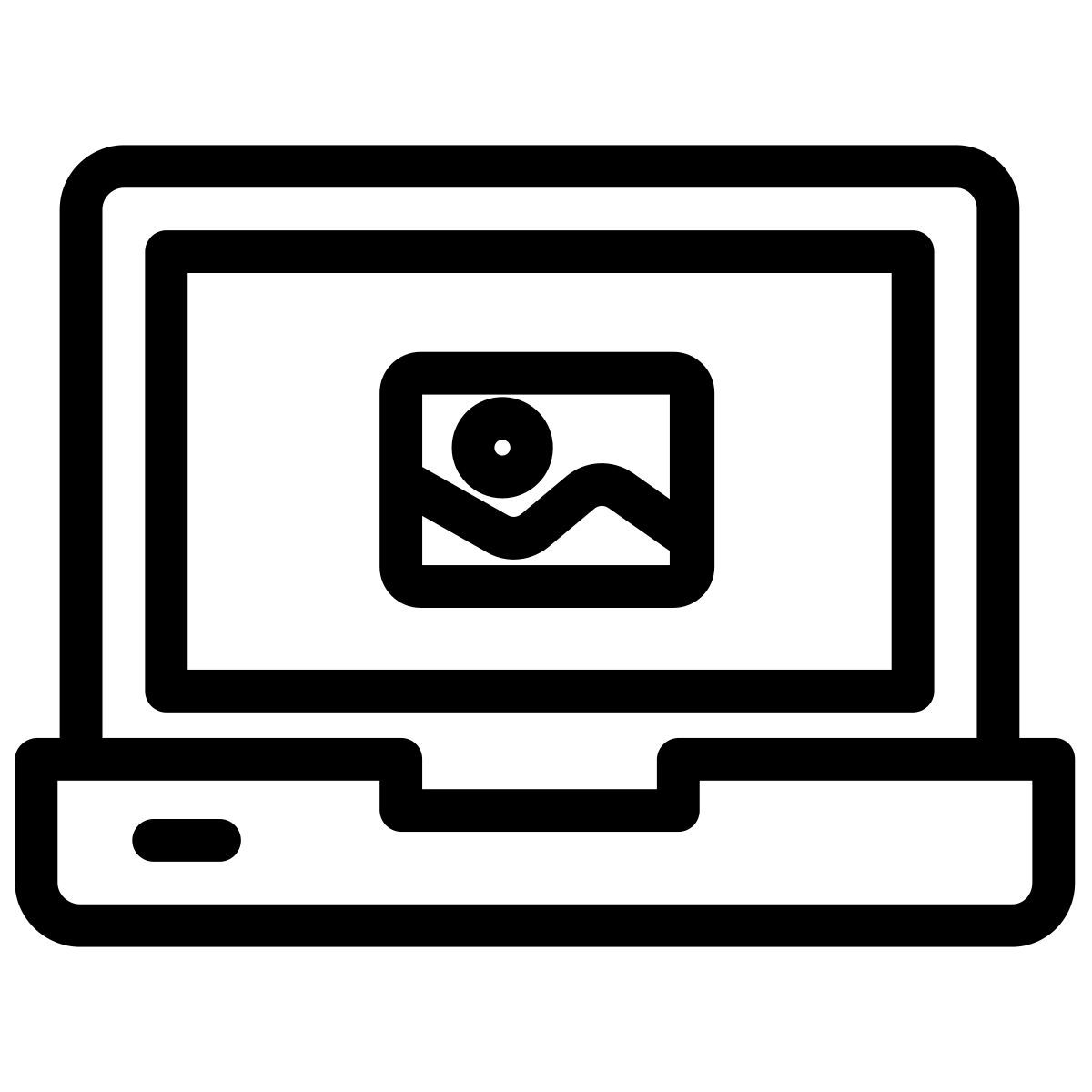 laptop image icon