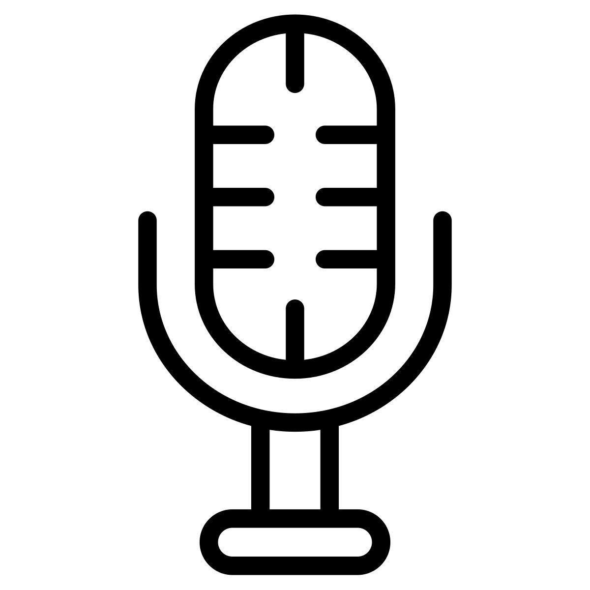 마이크로폰 icon