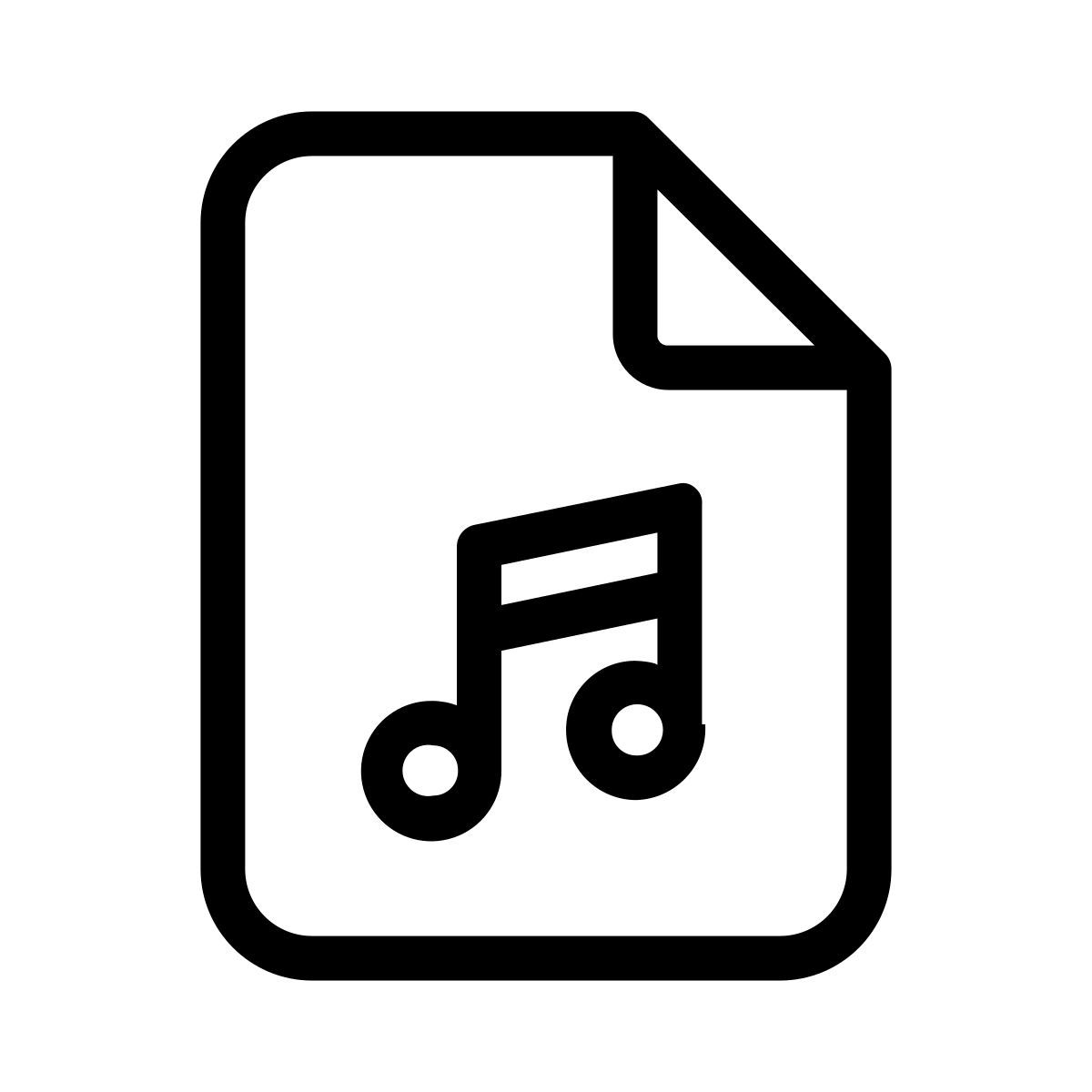 music file icon