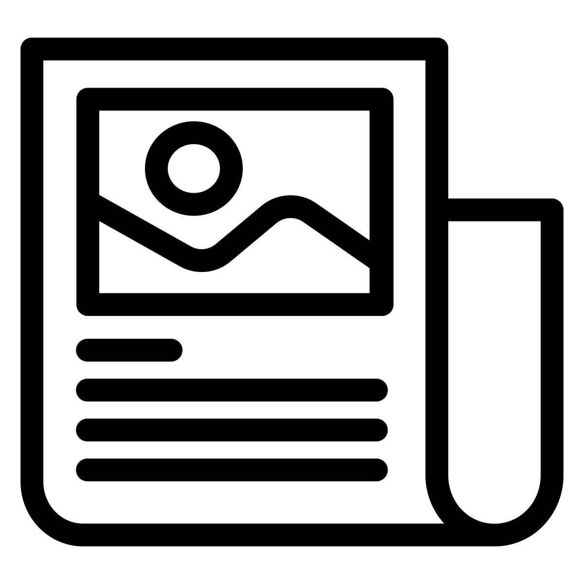 신문 icon