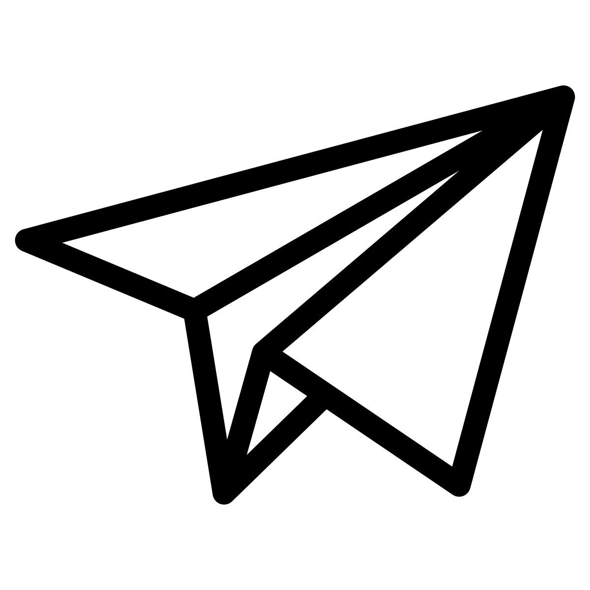 paper plane icon
