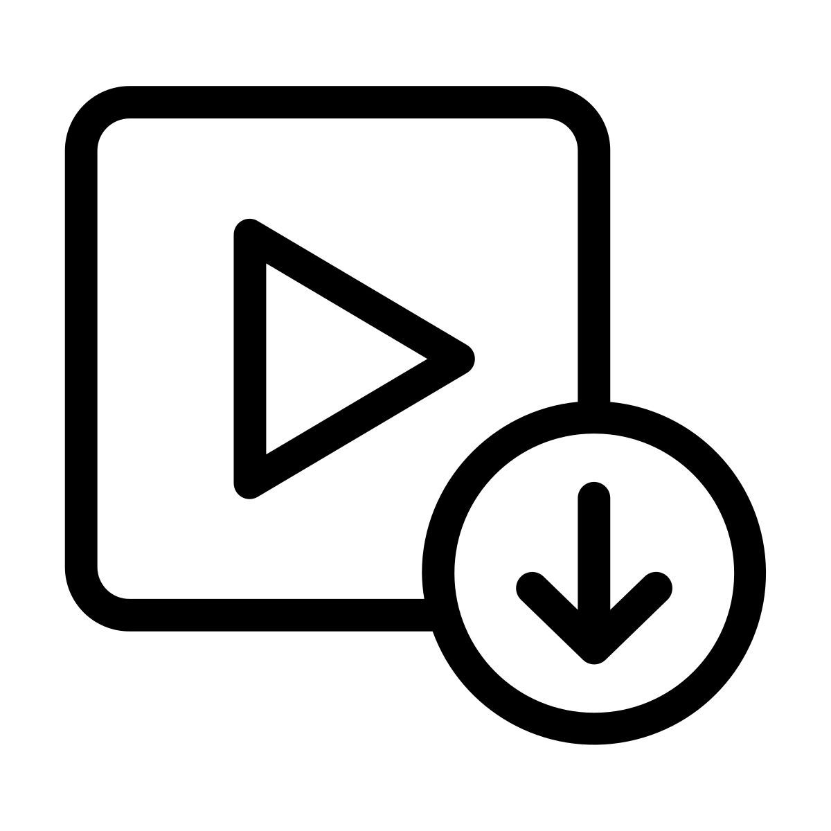 video download icon