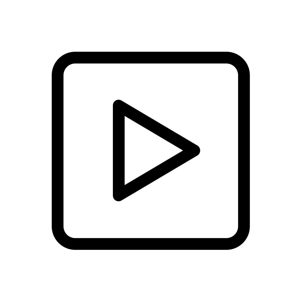 play button icon