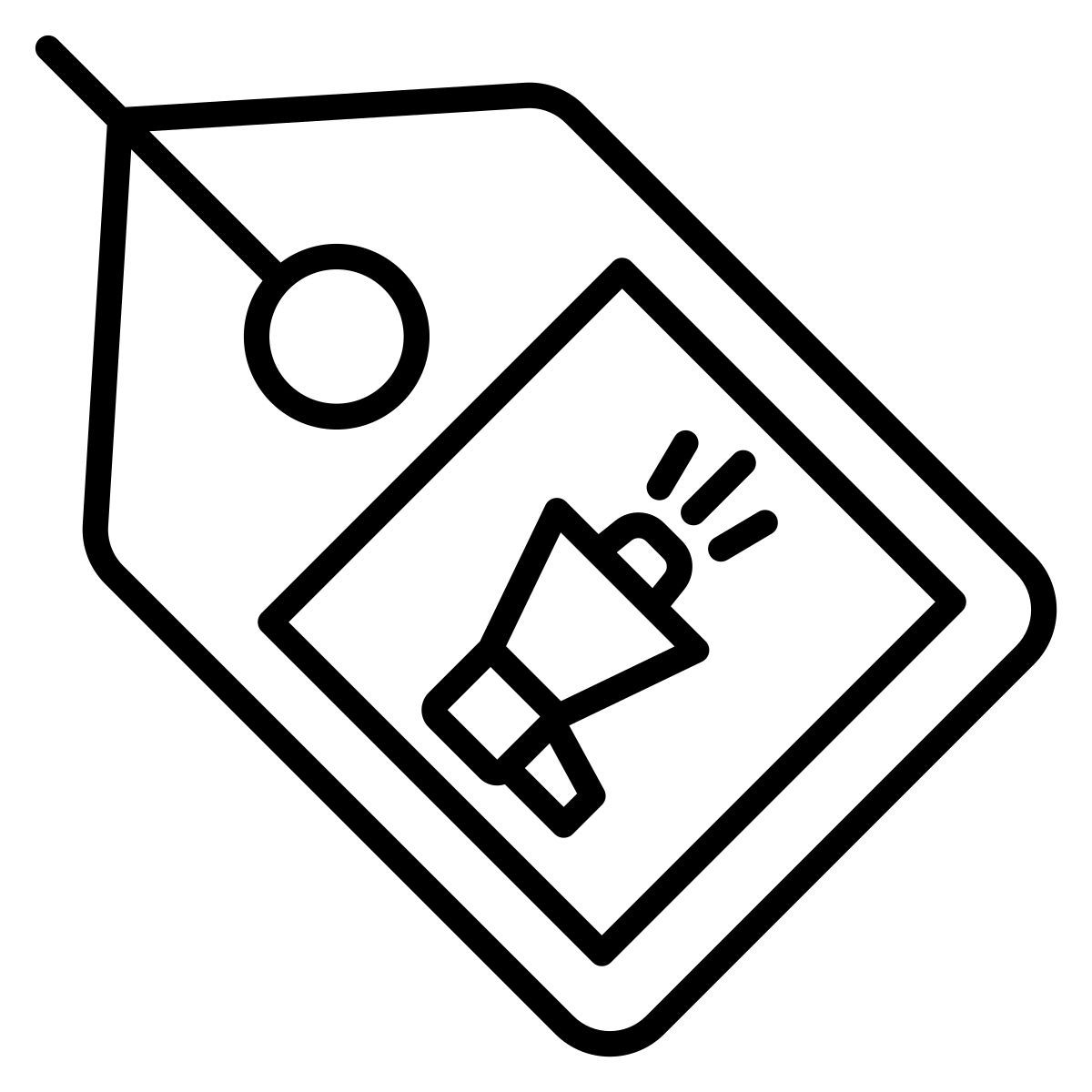 étiquette de prix icon