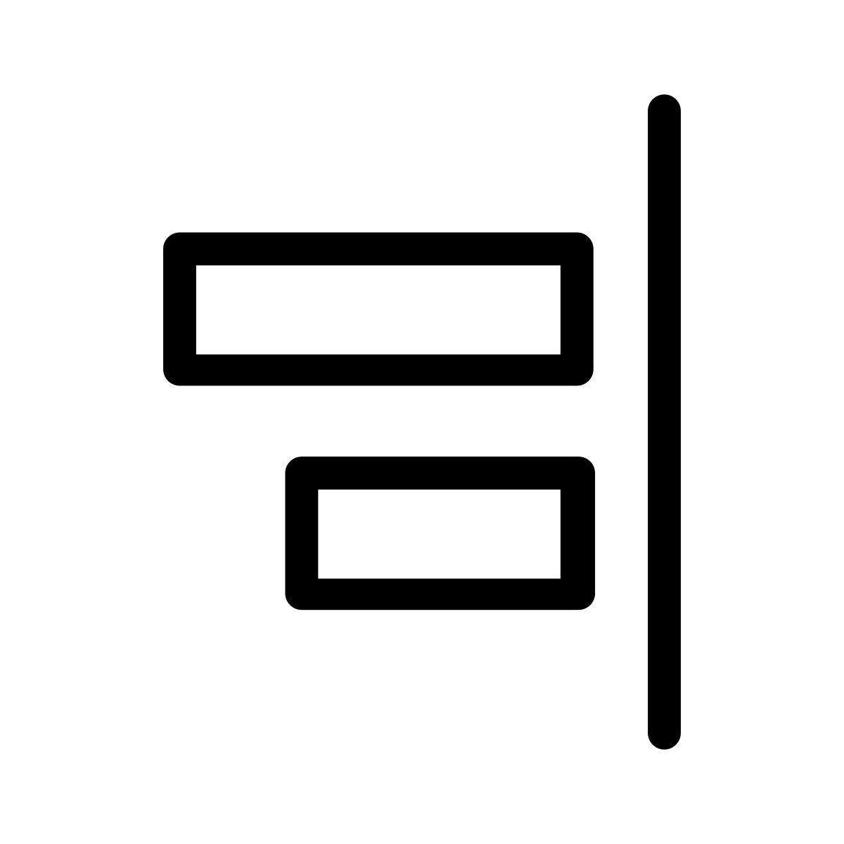 alignement correct icon
