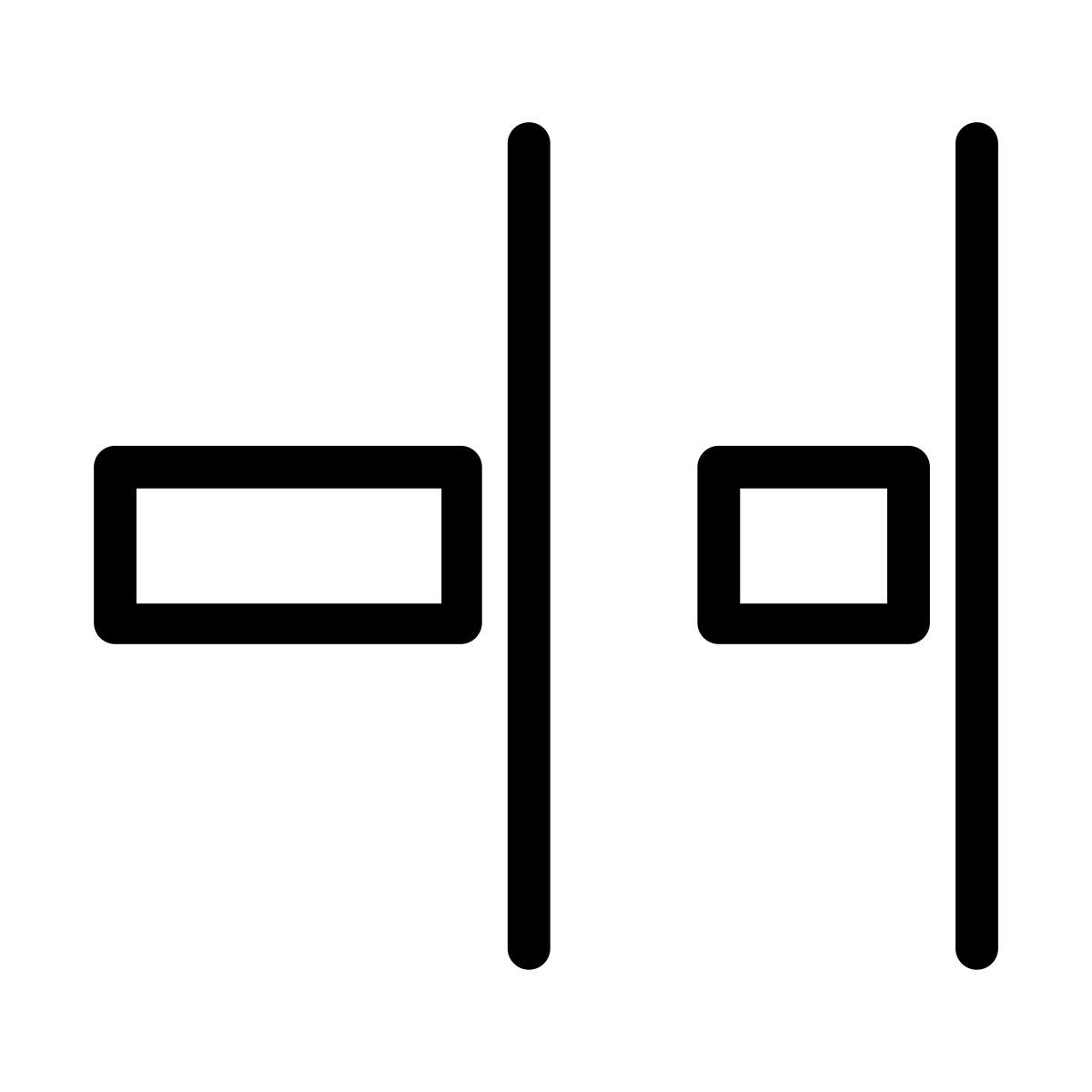 alignement correct icon