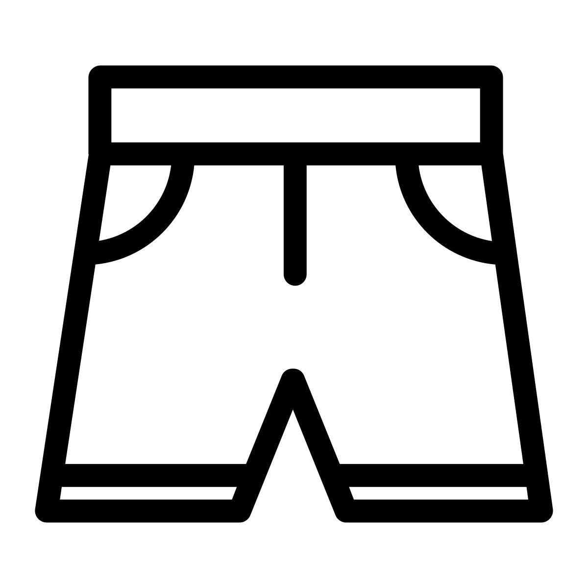 kurze hose icon