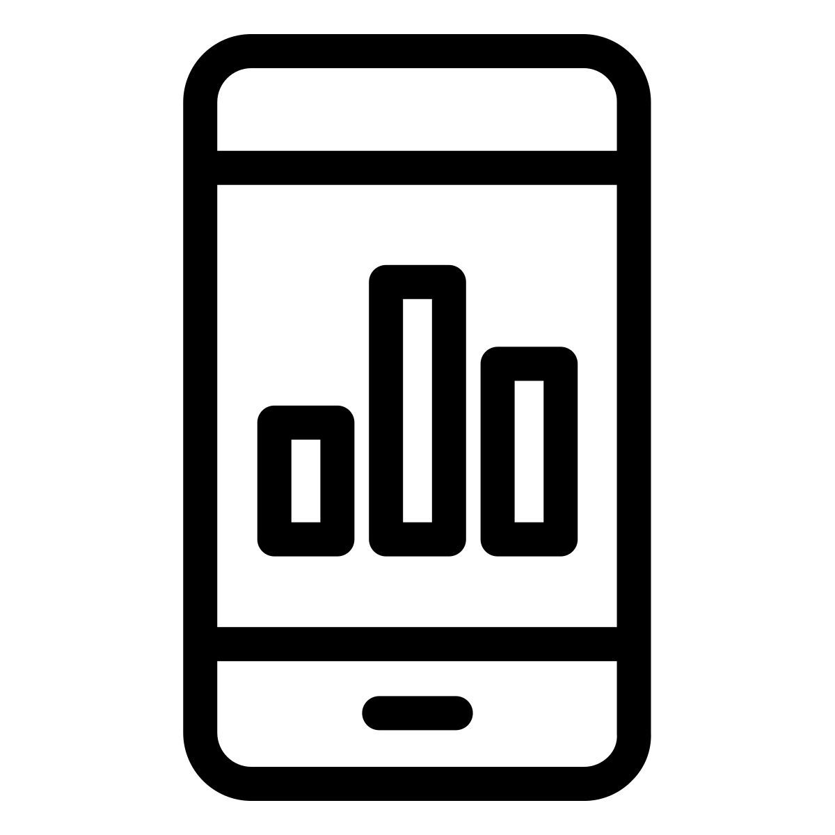 スマートフォン icon