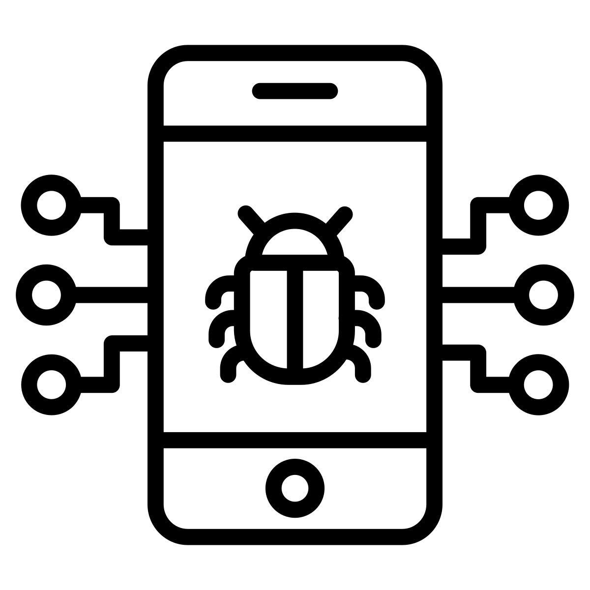스마트 폰 icon