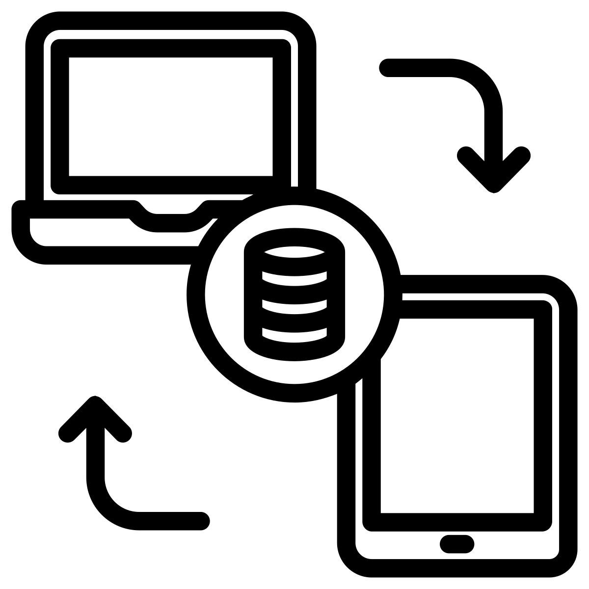 sync devices icon
