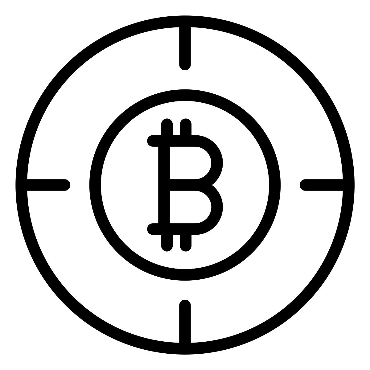 financial target icon