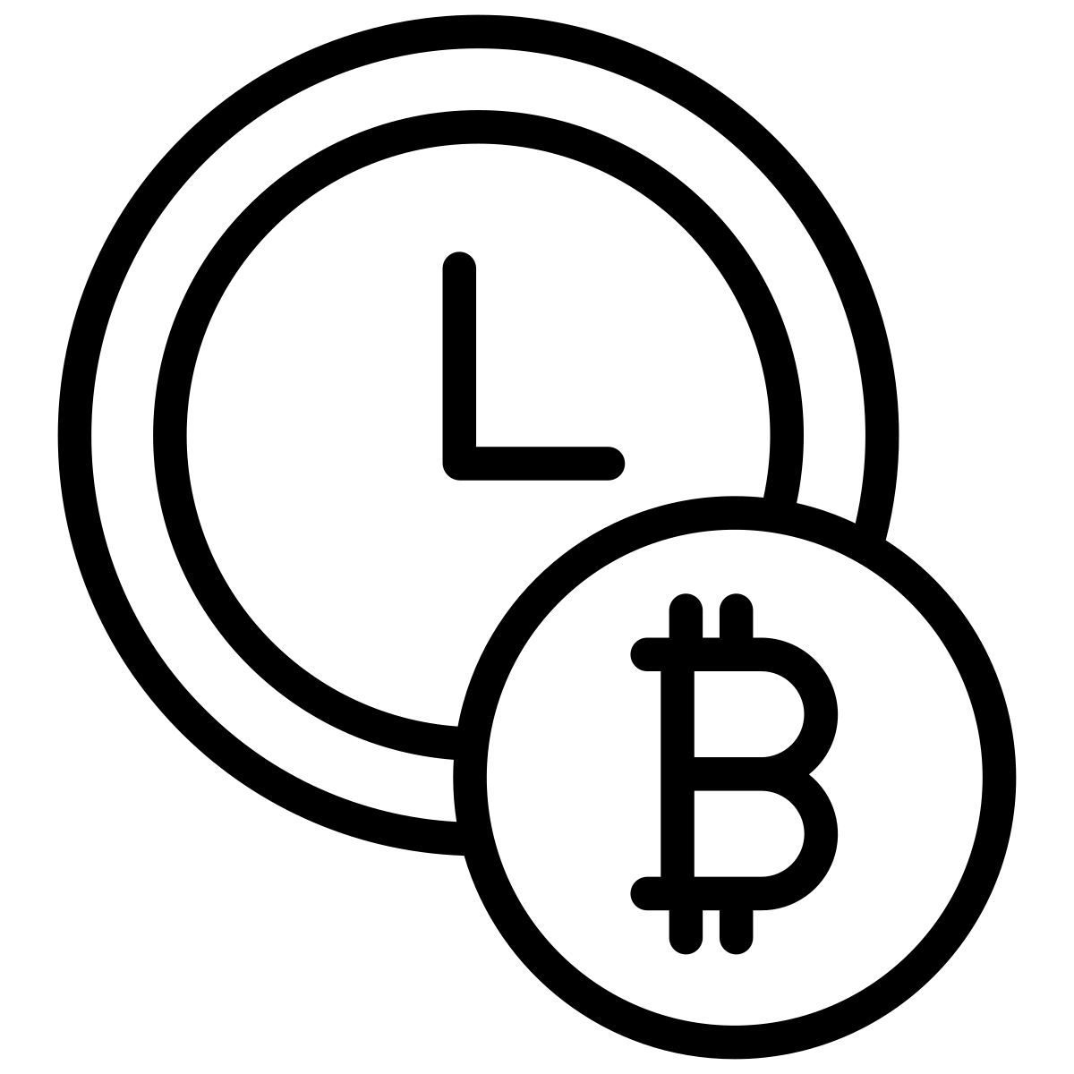 bitcoin time icon
