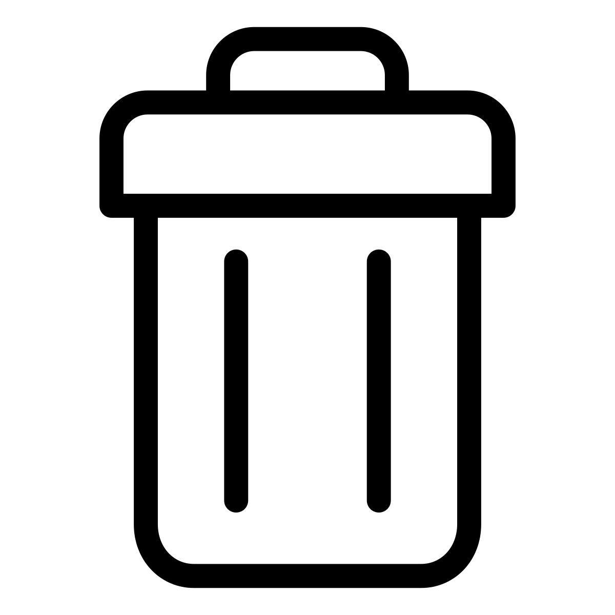 trash icon