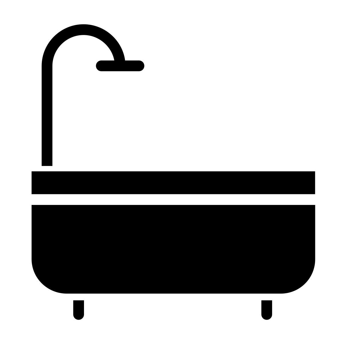 banheira e chuveiro icon