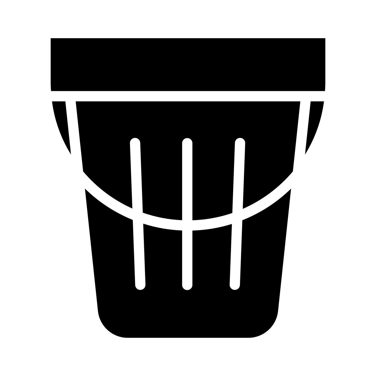bucket icon