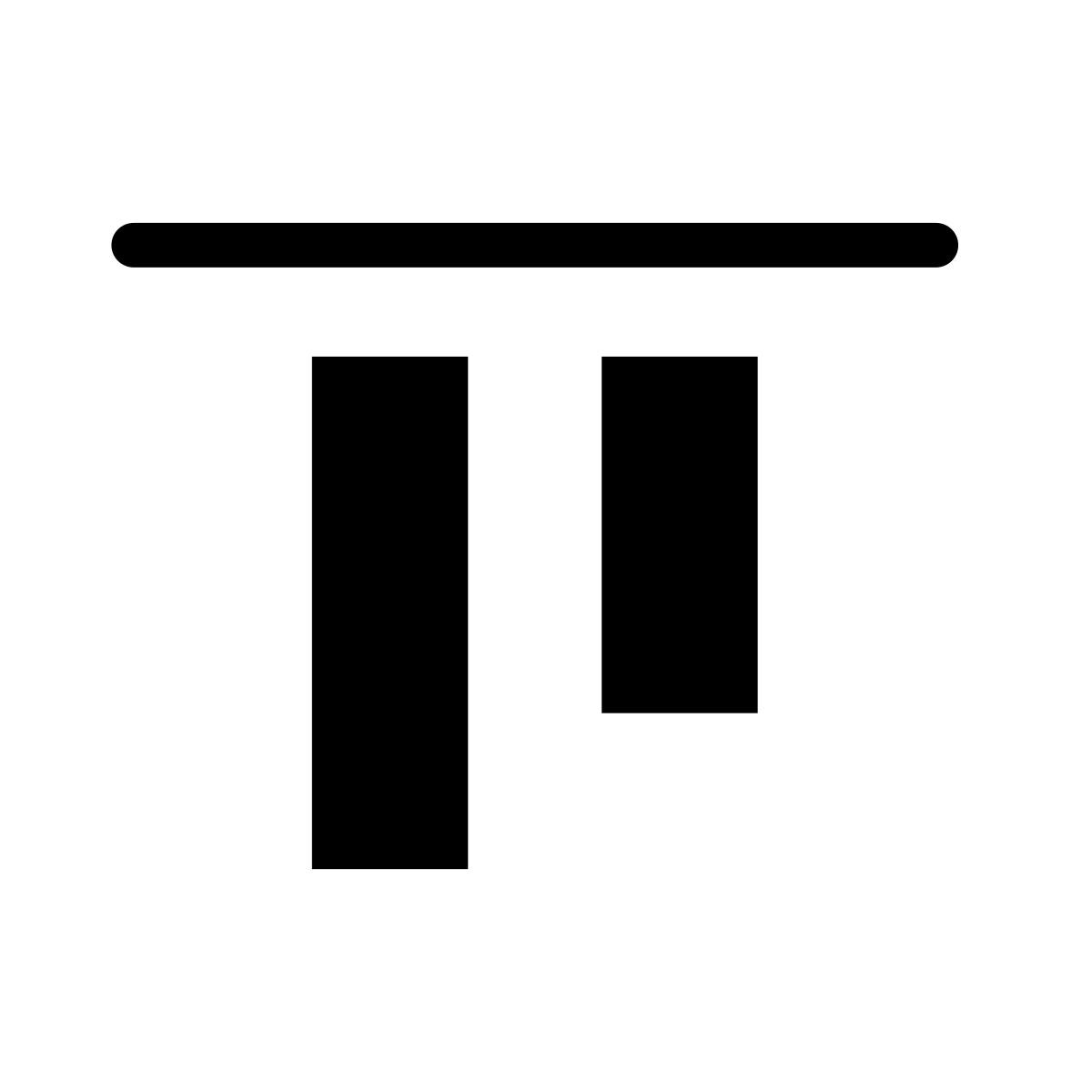 alignement central icon