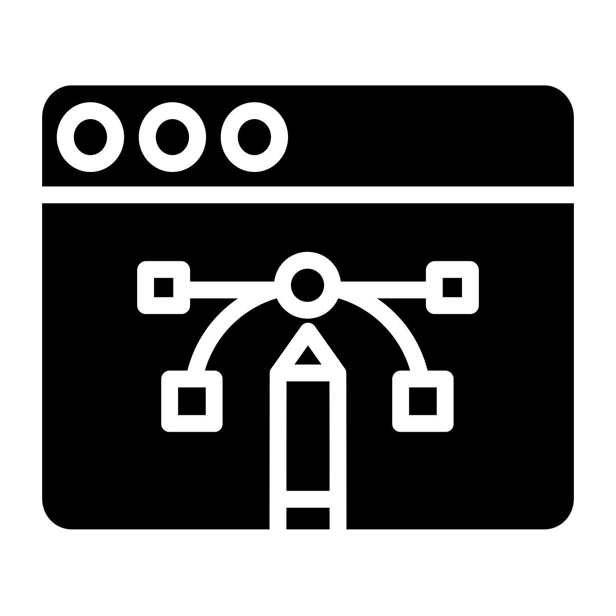 Conception graphique icon
