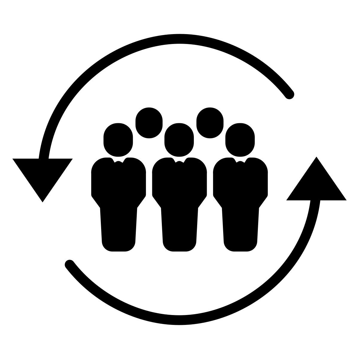 gruppe vordergrund ausgewählte icon