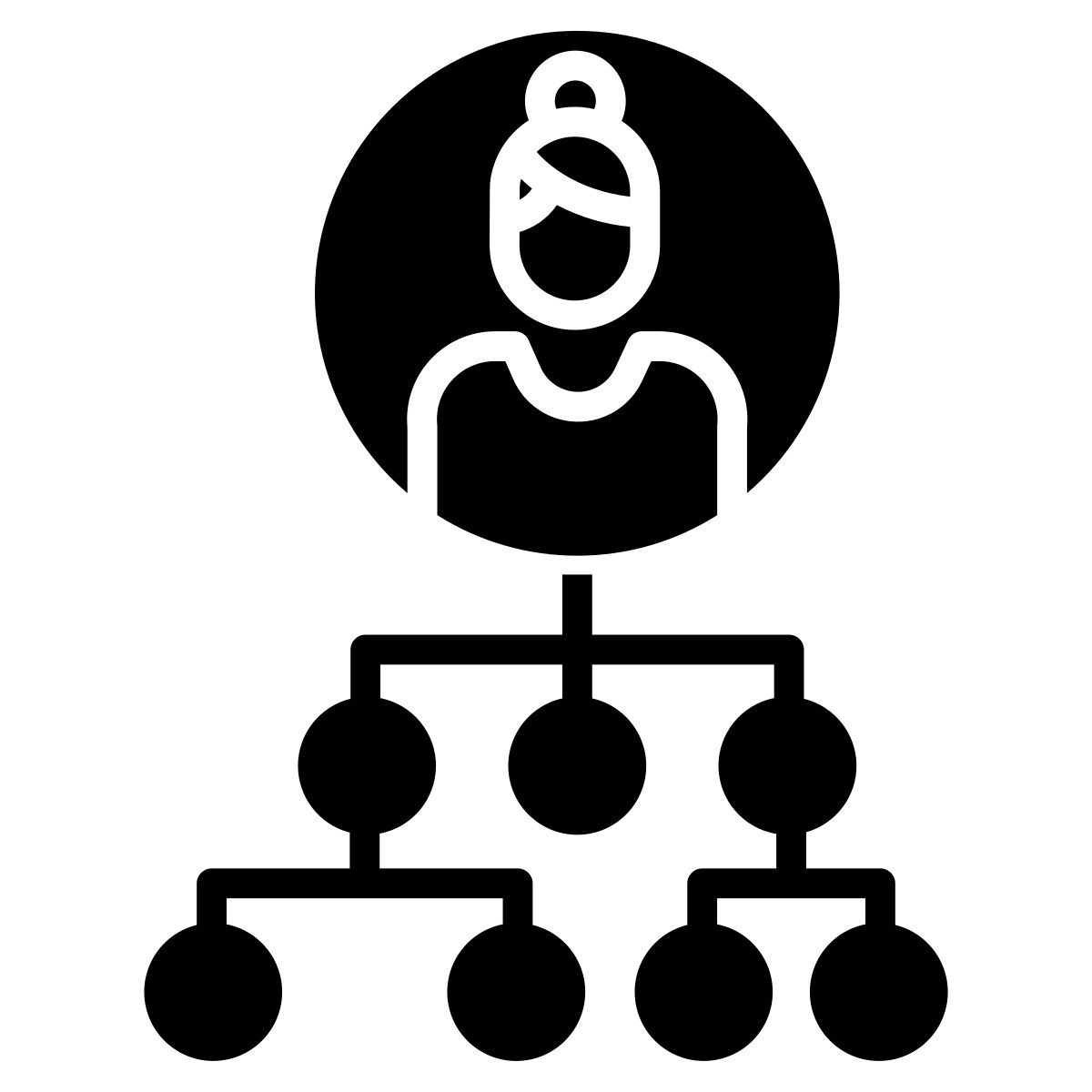 hierarchische struktur icon