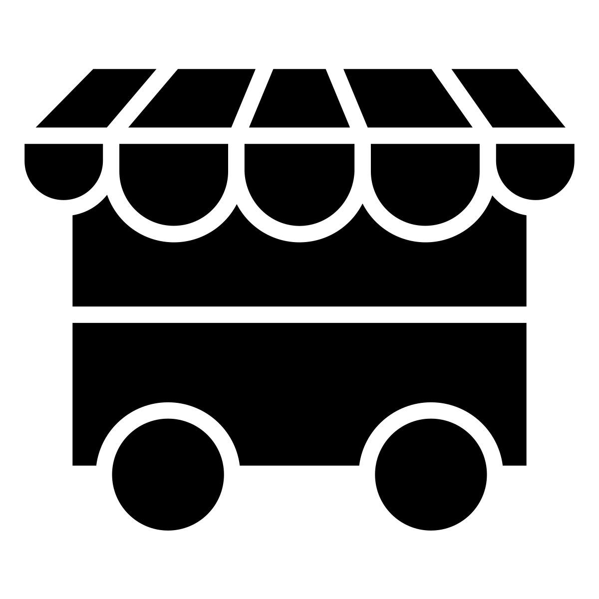 ice cream stall icon