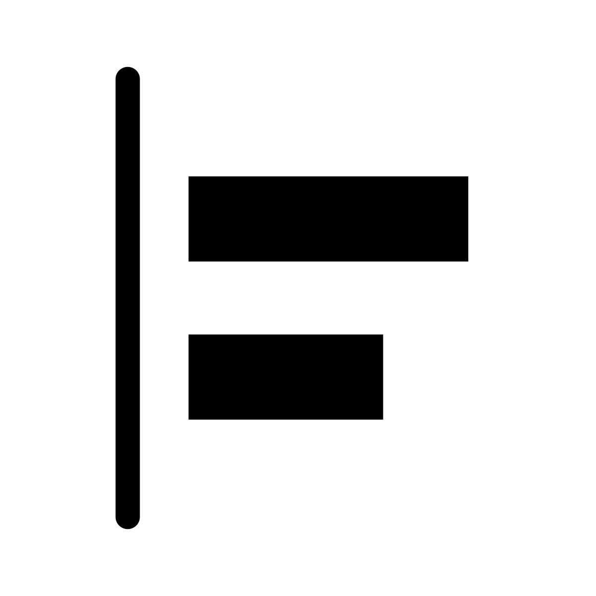 left alignment icon