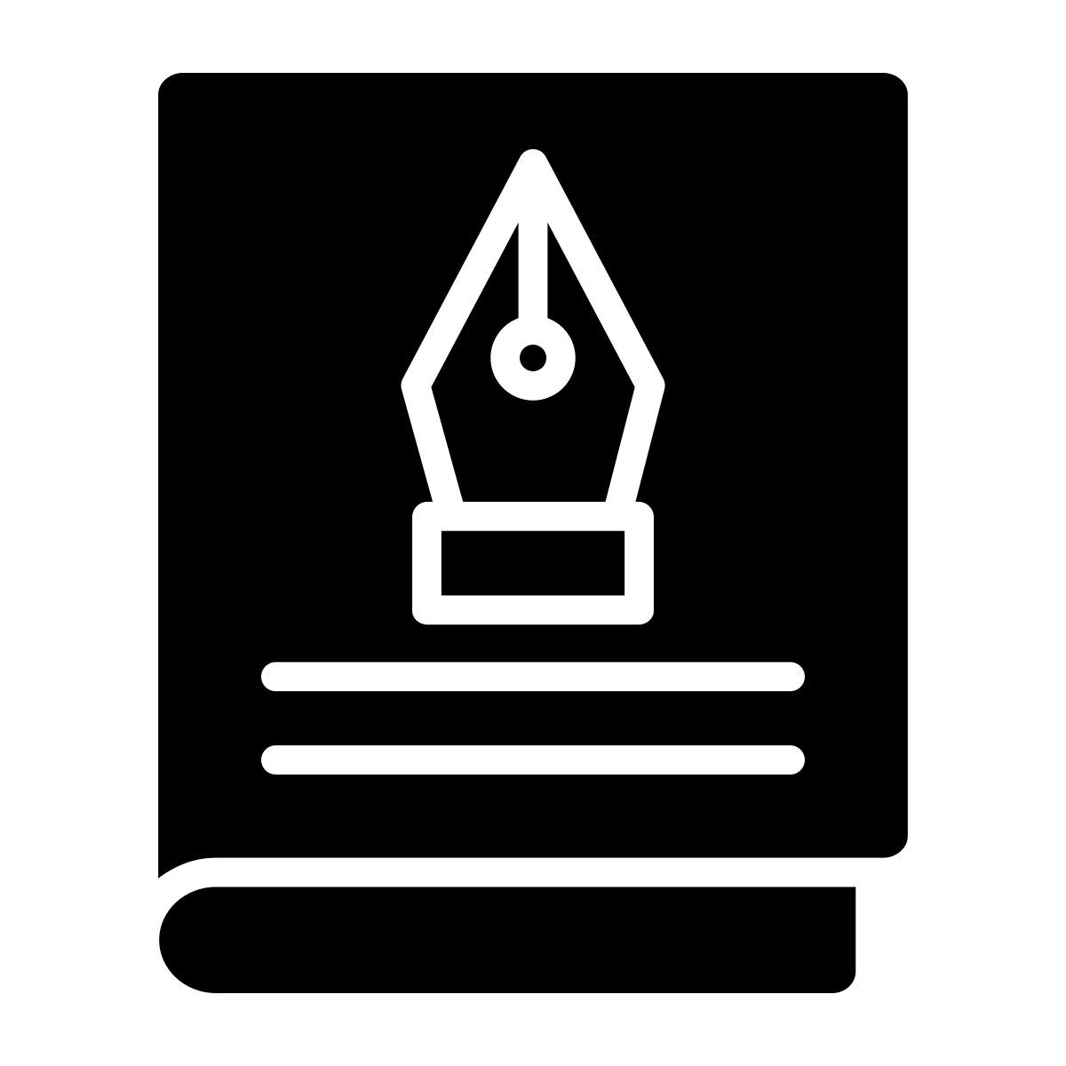 libro di progettazione grafica icon