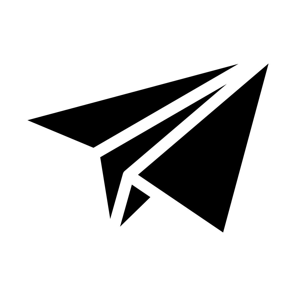 avião de papel icon