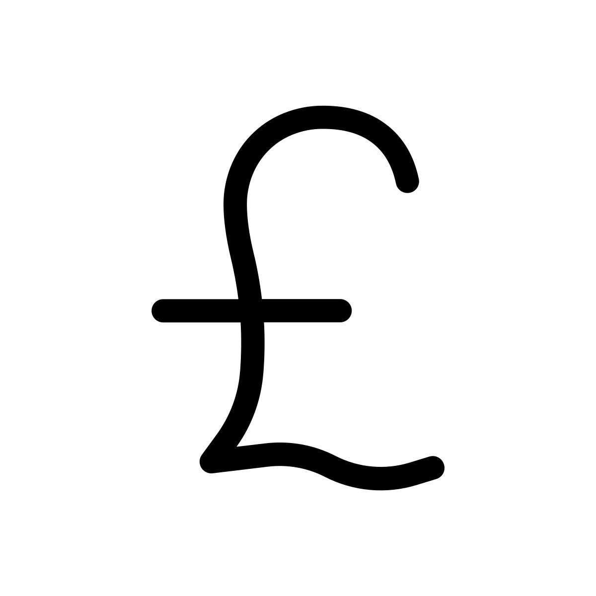 pound sterling icon