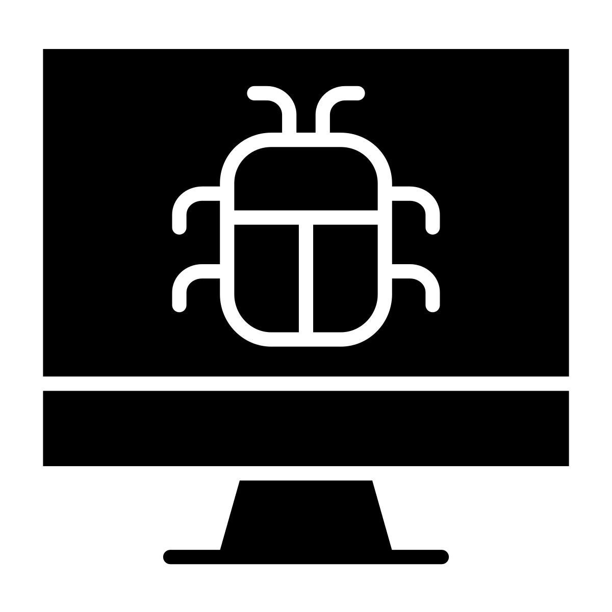 computer bug icon