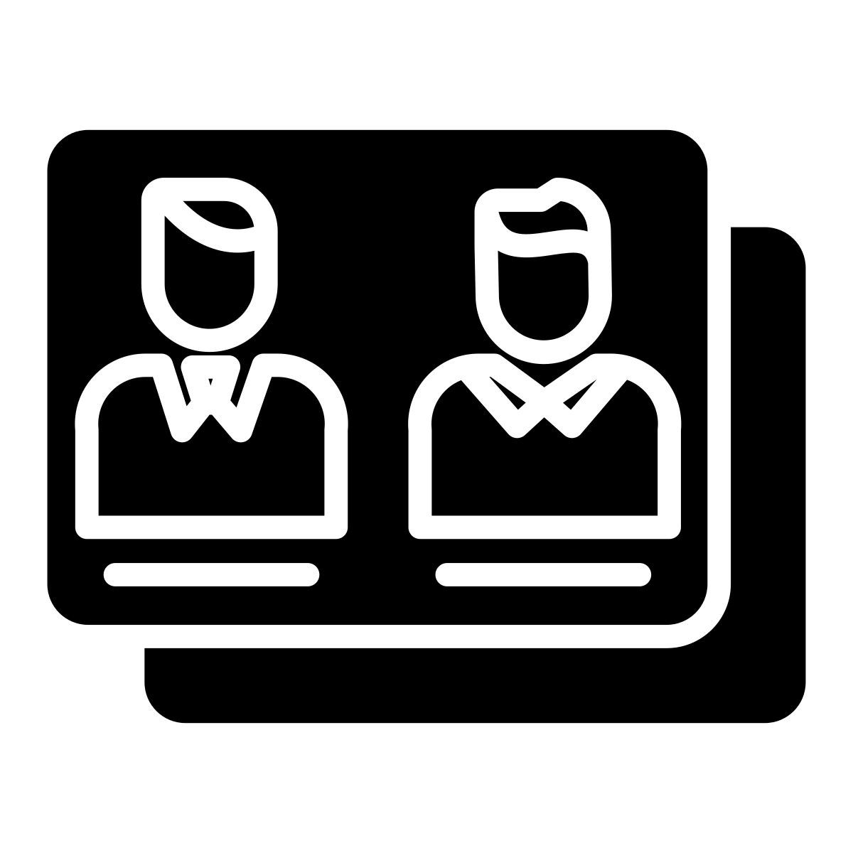 ユーザグループ男性女性 icon