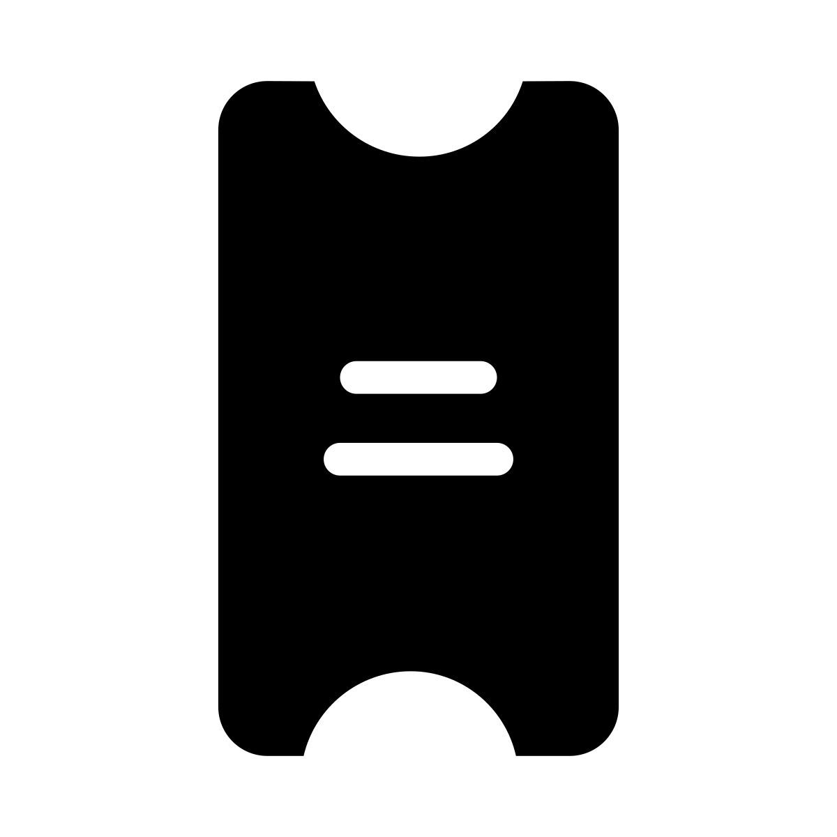 ticket icon