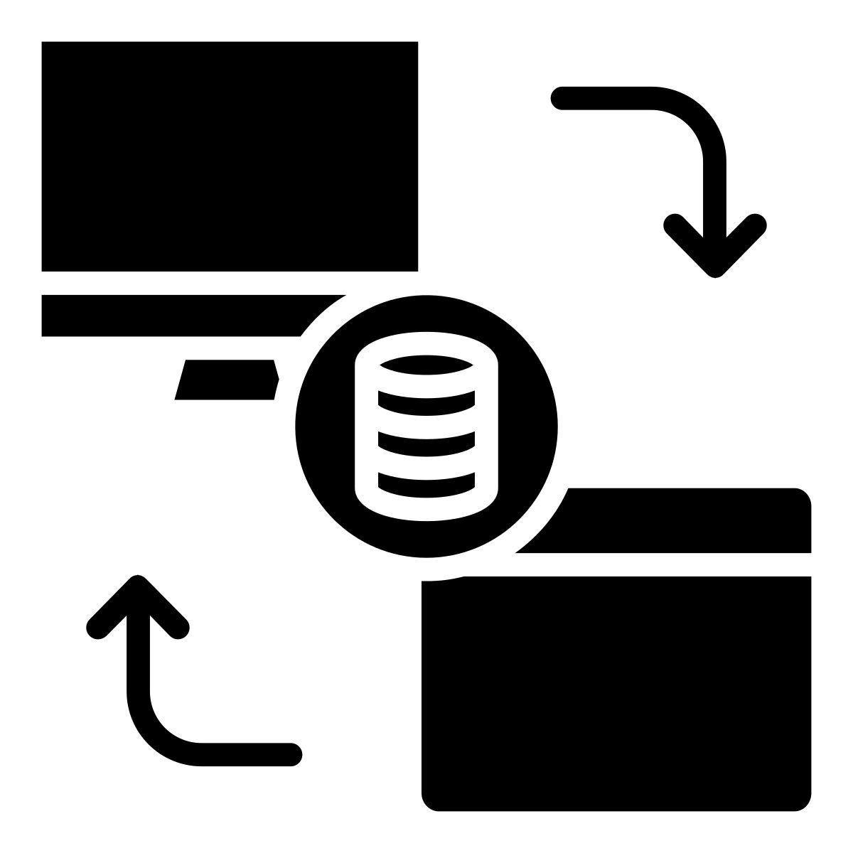 data transfer icon