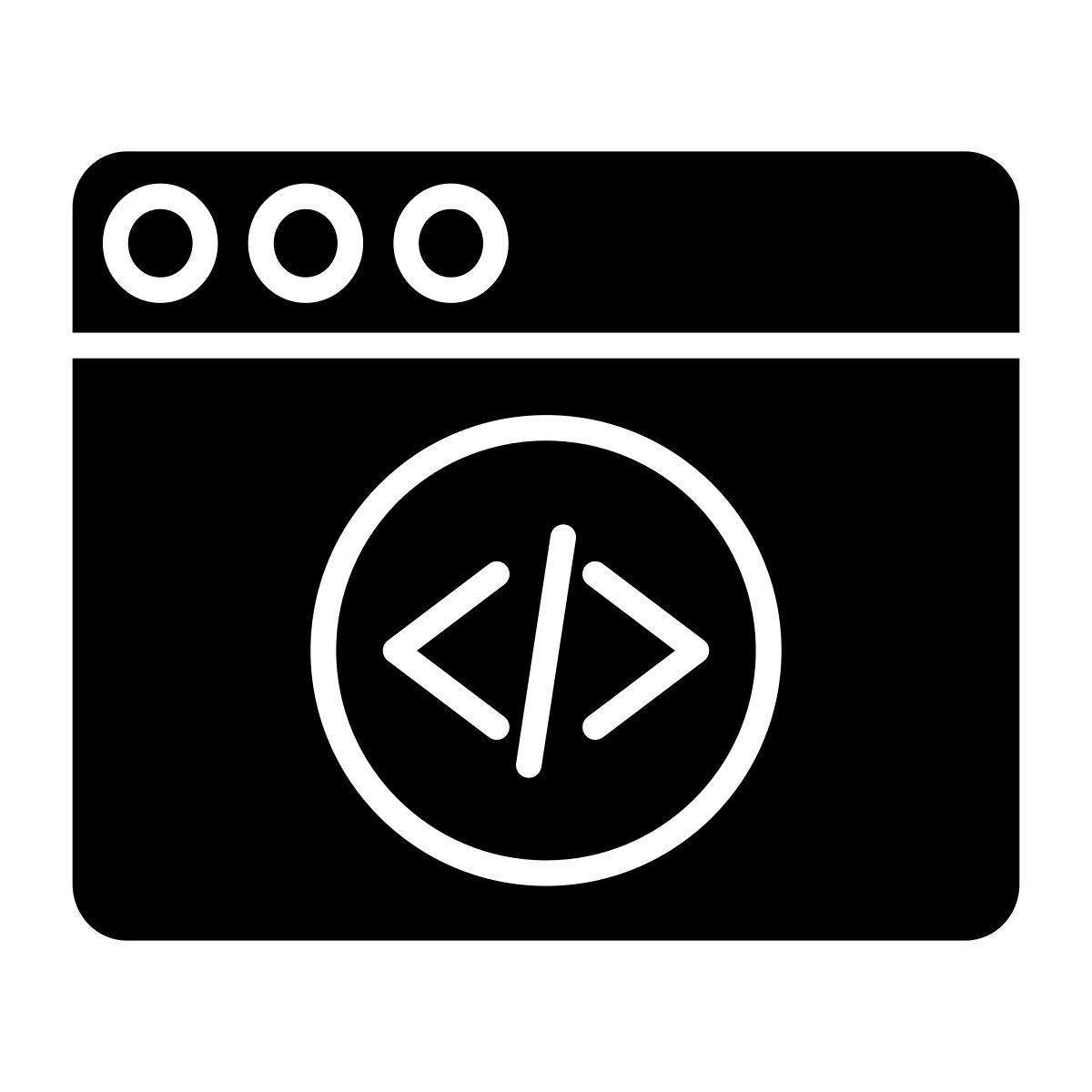 web coding icon