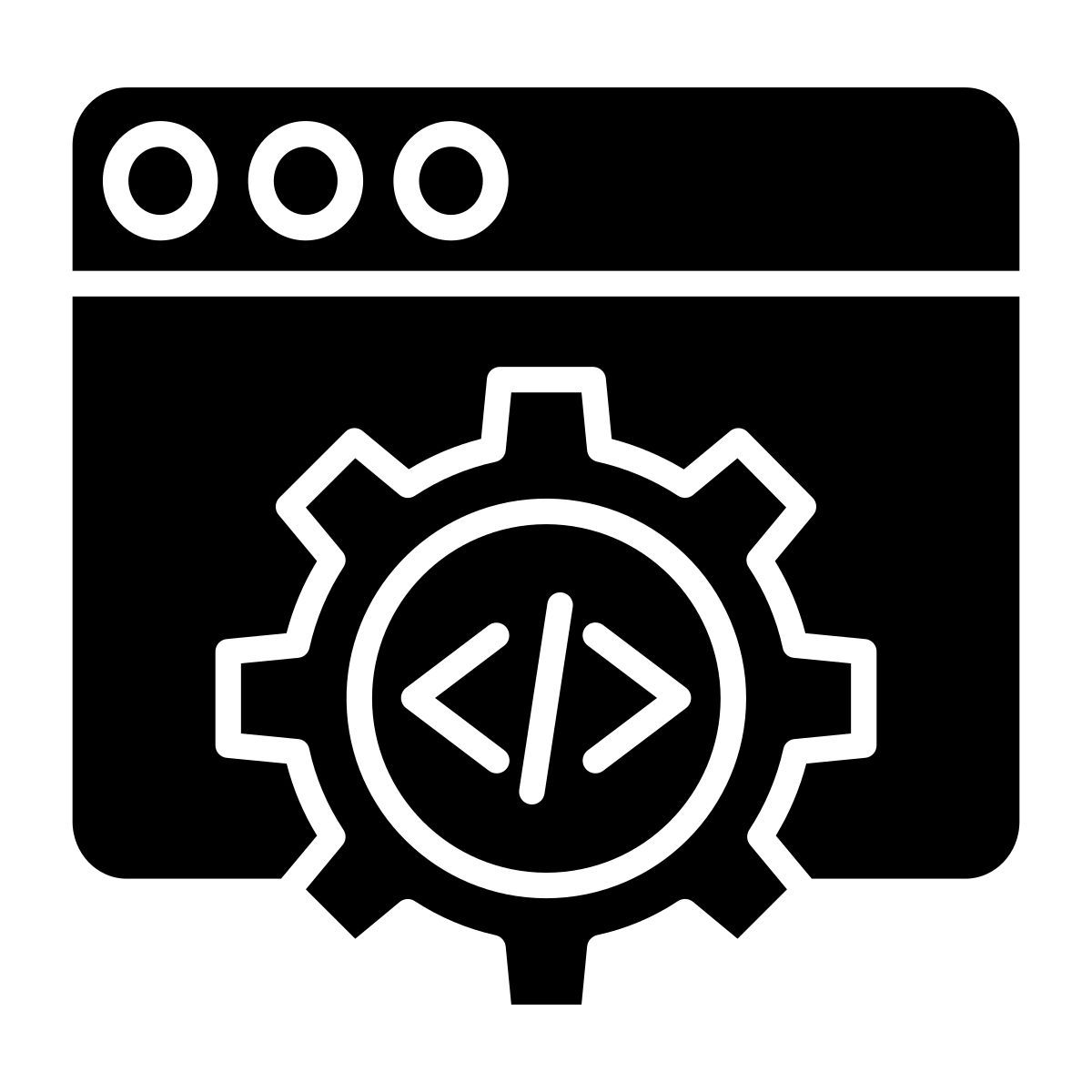 web development icon