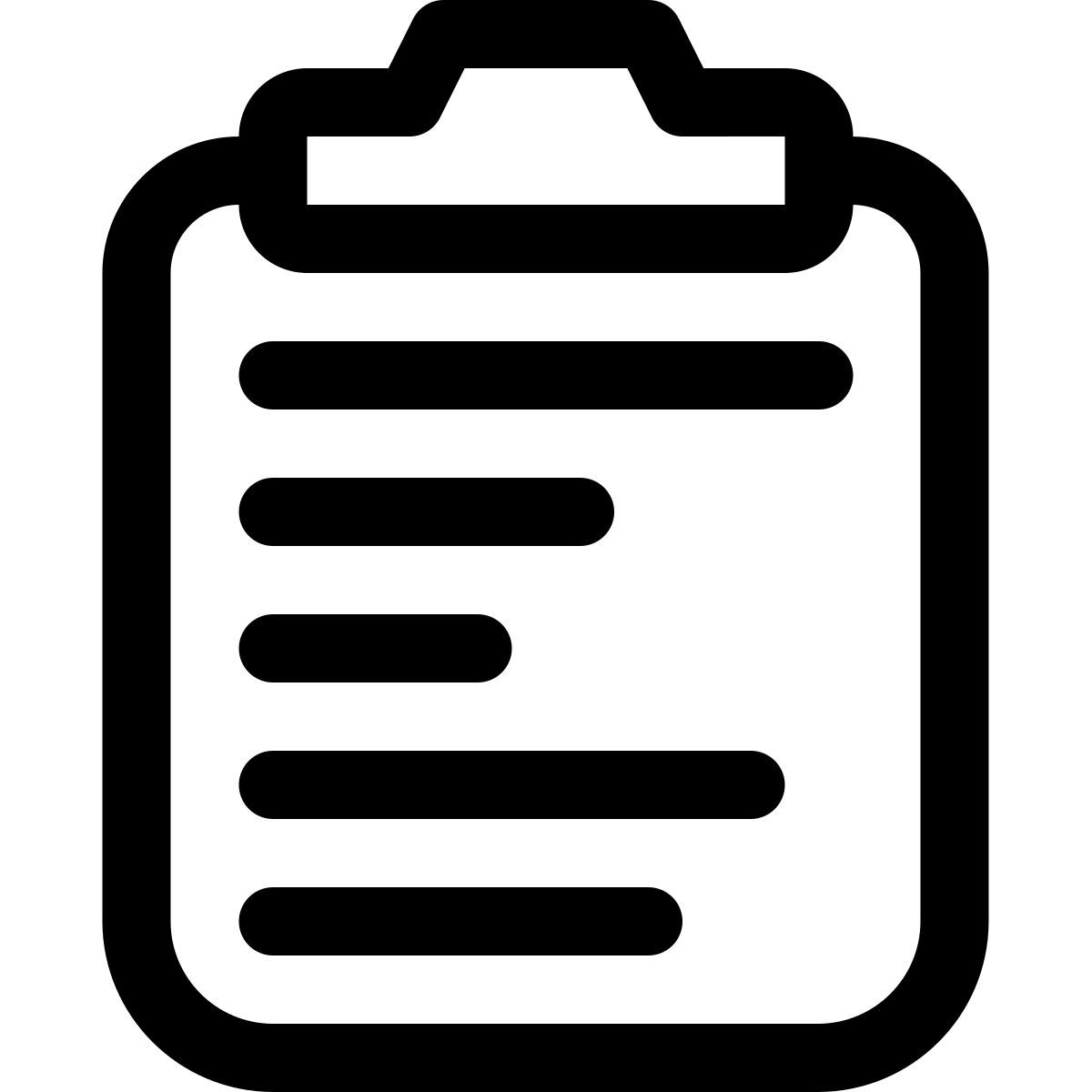 clipboard icon
