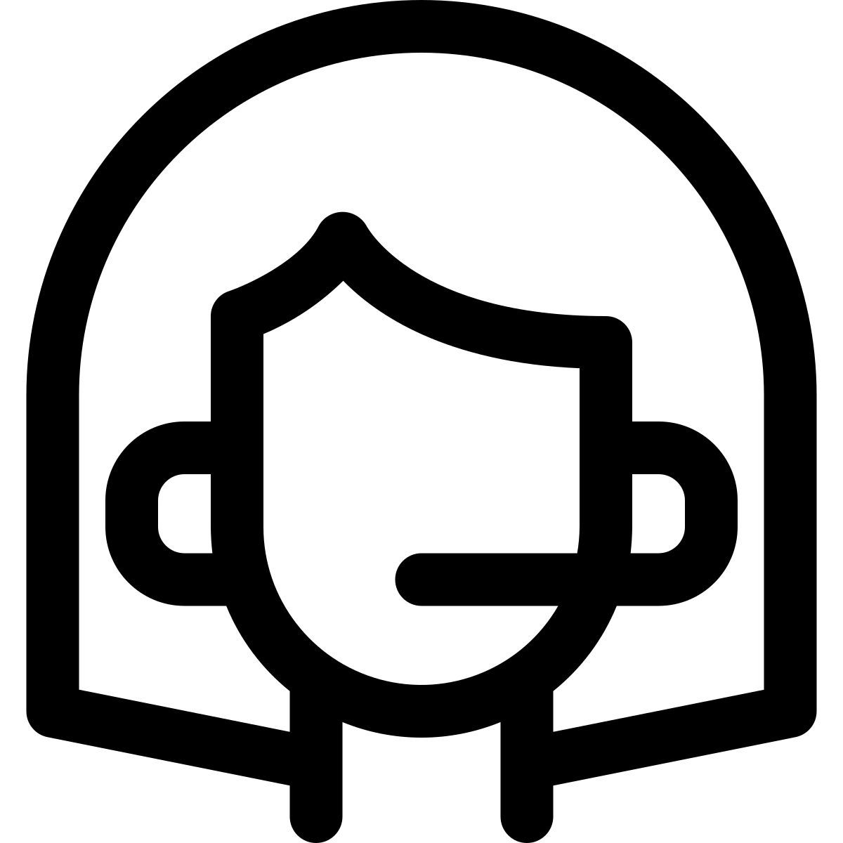 고객 서비스 담당자 icon