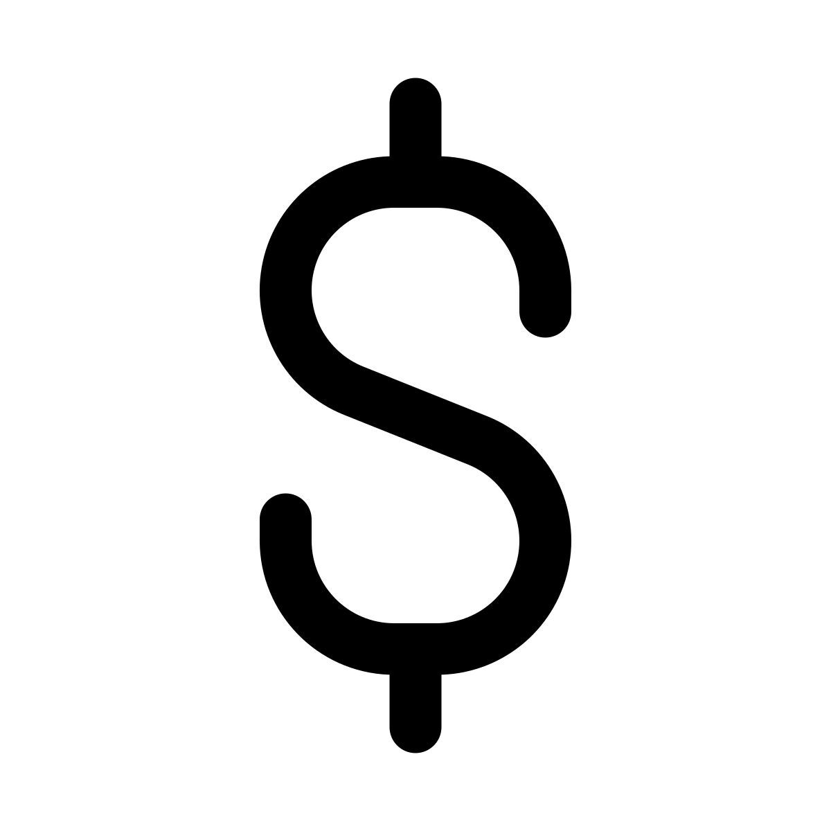 dollar sign icon