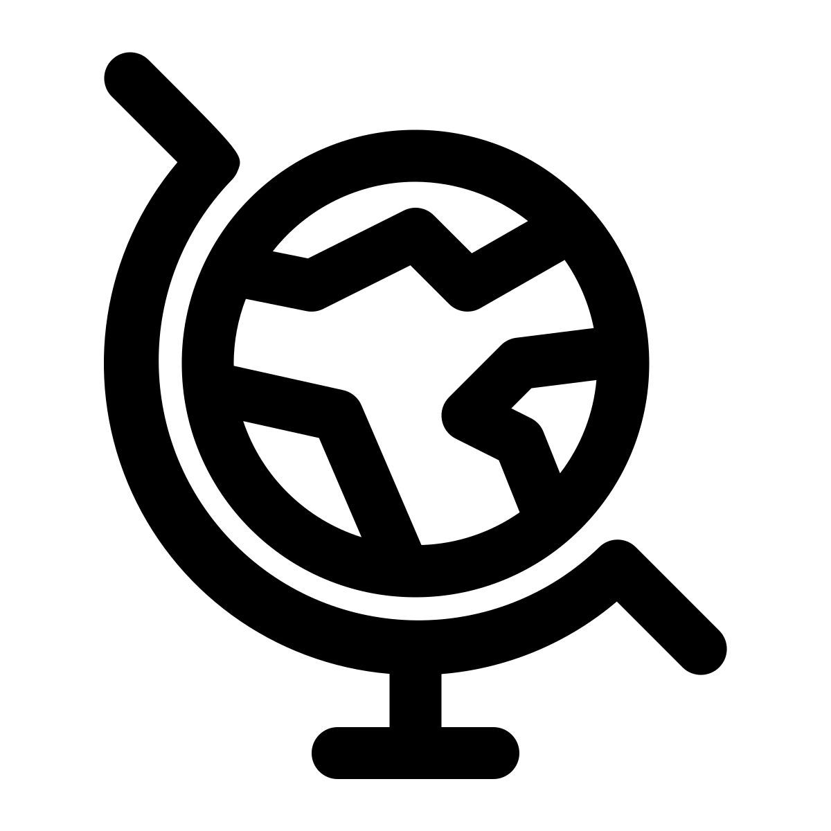earth globe icon