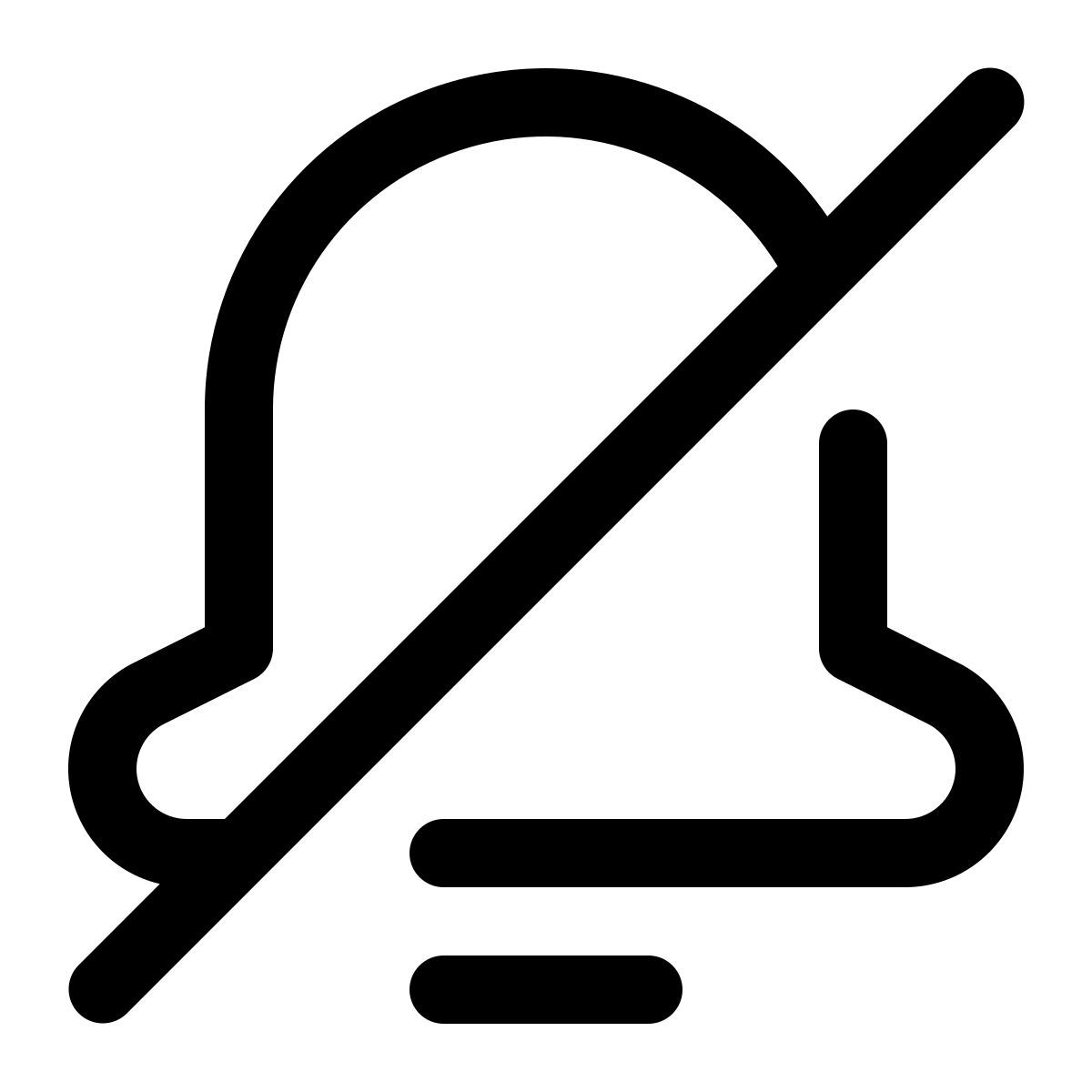 no alarm icon