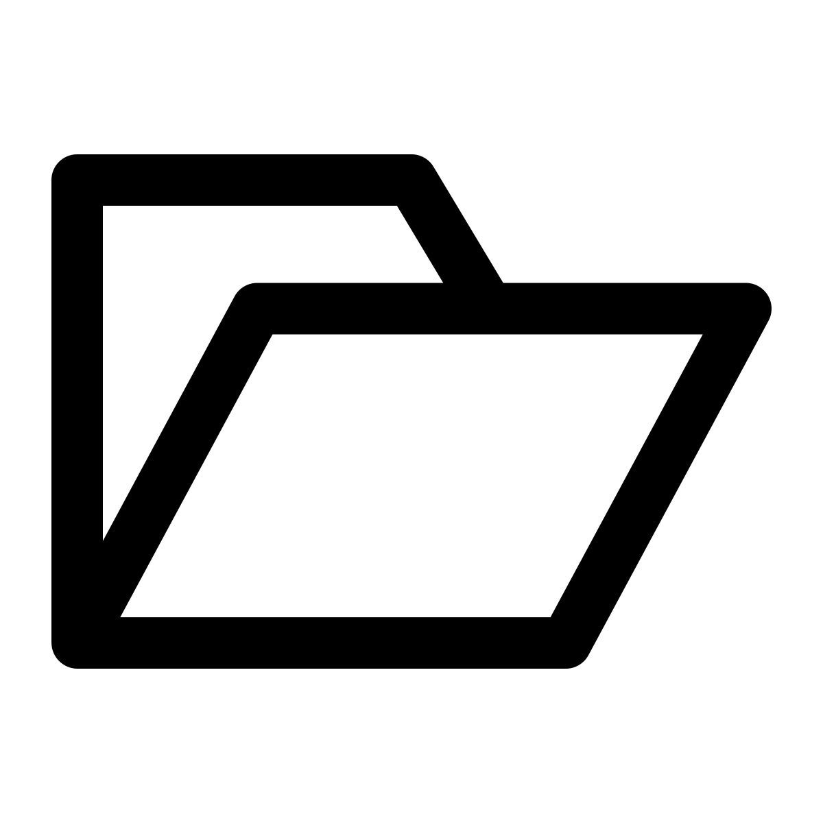 open folder icon